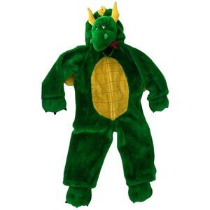 Playful Plush Dragon Dress Up Halloween Costume Size 2-4 Dinosaur One Piece